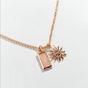 Sun Charm Necklace